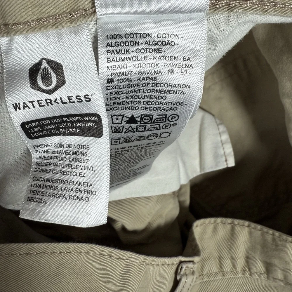 Levis 514 Pants Men's 34x34 Beige Slim Straight Casual‎ Modern
